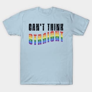 Can’t Think Straight Distressed T-Shirt